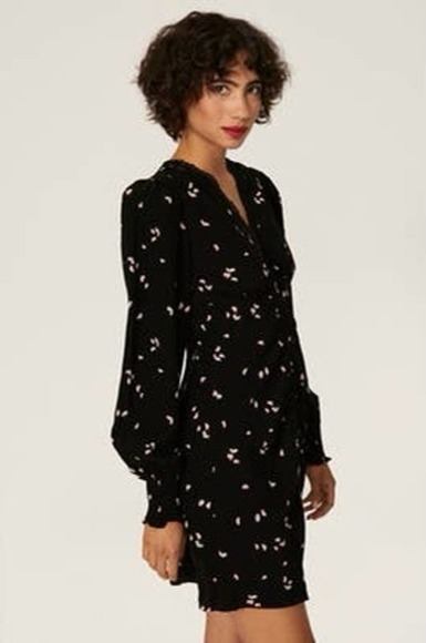 Thakoon Women's Collective $350 Floral Front Ruched Dress Size 4 - Picture 5 of 13